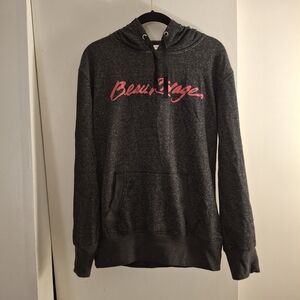 Beau Rivage Black And Pink Women's Sparkley Hoodie